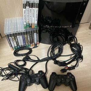  beautiful goods PS3 body initial model CECHB00 PS2 correspondence model made in Japan set goods simple operation verification settled HDMI code attaching PlayStation3 MADE IN JAPAN