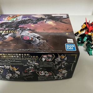 完成品 MGSD ガンダムバルバトス（仮面ライダーオーズ風塗装品）機動戦士ガンダム鉄血のオルフェンズの画像6