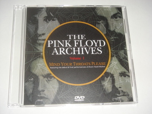 PINK FLOYD ★ THE PINK FLOYD ARCHIVES Vol.1 -Mind Your Throats Please- ★ Pro-Shot ★【DVD】