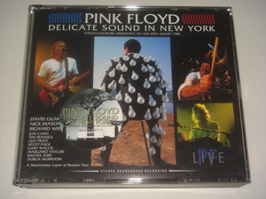 PINK FLOYD ★ DELICATE SOUND IN NEW YORK ★ 1988 Stereo Soundboard ★ Sigma盤 ★【3CD】