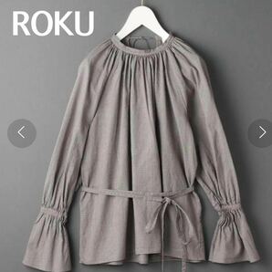 ロク 6 ROKU トップス　ブラウス　長袖　シャツ　BEAUTY&YOUTH UNITED ARROWS 