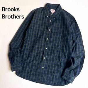 Brooks Brothers ブルックスブラザーズ　長袖シャツ　トップス　長袖　シャツ　チェックシャツ　ボタンダウン M メンズ