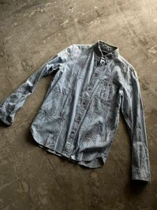 [ the value ] Paul Smith JEANS printed B.D. chambray shirt