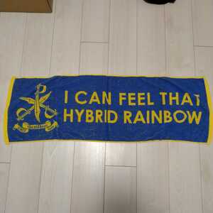 美品★the pillows★今治タオル★I can feel that hybrid rainbow★ブルー★ピロウズ★ライブタオル★ライブグッズ