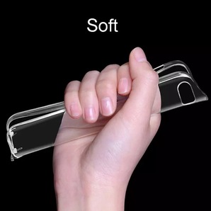シリコン ケース iPhone 6 6s ケース 透明 防塵 衝撃 2の画像4