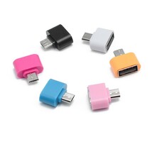 変換アダプタ OTG USB to micro USB ブラック 208_画像2