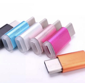 5個 変換アダプタ Micro USB to Type-c 193-2 
