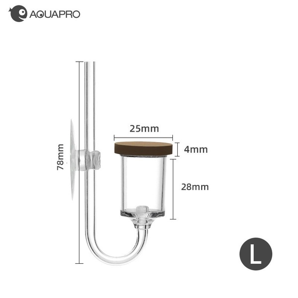 U-type CO2 ディフューザー 拡散器 CO2ストーン Lサイズ