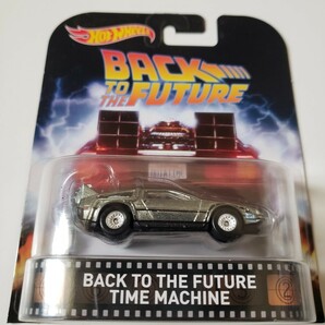 ホットウィール 2016 BACK TO THE FUTURE TIME MACHINE エンターテイメント バック・トゥ・ザ・フューチャー タイムマシンの画像1