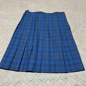 ★美品★ 夏物★ スクールスカート　プリーツスカート 制服 チェック柄 女子学生 学生服