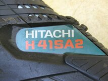 日立工機 HITACHI ハンマ H41SA2 電動ハンマ はつり機 コンクリートハンマ ハツリハンマー 電動ハンマー 電動ピック ブルポイント2本付_画像3