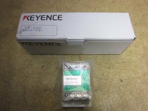 未使用品 KEYENCE キーエンス 金属通過センサ TA-340-SO (0728) TAシリーズ 増幅モジュール センサーアンプ アンプユニット 判別変位センサ