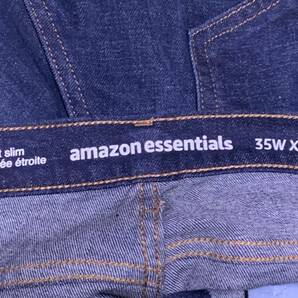 Amazon Essentials ブーツカットジーンズ スリムフィット ストレッチ メンズ 35W 29Lの画像3