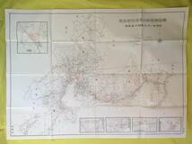 レD371ア●【古地図】 東海郵政局管内郵便線路図 昭和54年3月1日 約104×76センチ 鉄道郵便線路 自動車郵便線路_画像1