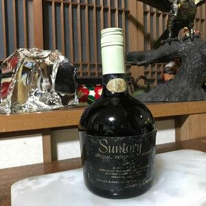 【古酒】サントリーリザーブ　ウィスキー特級　70周年記念ボトル SUNTORY 白キャップ