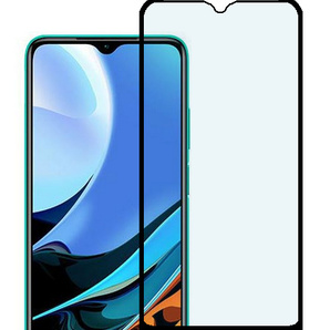 ３枚入り Redmi9T 強化ガラスフィルム フルカバー Full Glueの画像1