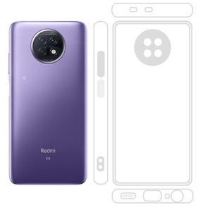 Ｂ級品 Redmi Note9T 5G ソフトバンク 透明 ソフト TPU ケースの画像1