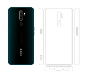 Oppo A5 2020 прозрачный soft TPU кейс 