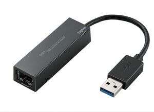 ＜訳あり＞Logitec「LAN-GTJU3」：(USB3.0ギガビット有線LANアダプタ)