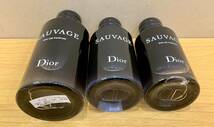 Dior ディオール 香水 ソヴァージュ SAUVAGE 3点 おまとめ クリスチャン・ディオール CD◆7664_画像4