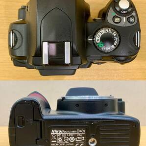 NIKON ニコン デジタル一眼レフカメラカメラ D40X ダブルズームキット☆18-55mm 1:3.5-5.6☆55－200㎜ 1:4-5.6◆8318の画像5