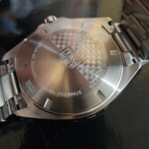 美品 タグホイヤー フォーミュラ1 青 腕時計の画像5