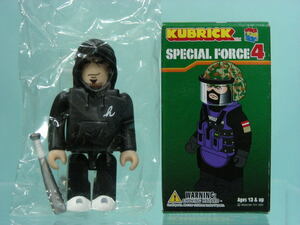 ★KUBRICK キューブリック SPECIAL FORCE スペシャルフォース シリーズ4 ●シークレット GANG ブラックパーカー 内袋未開封品