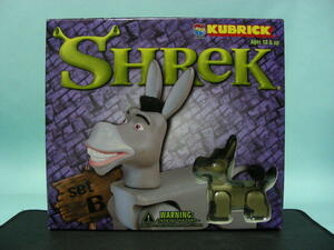 ★KUBRICK キューブリック Shrek シュレック ●Bセット Donkey・Princess Fiona・Mascot Boy 3体セット 未開封品