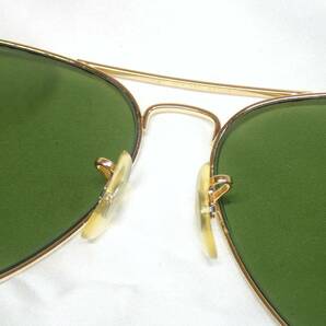 4263[A]ケース付き♪【Ray-Ban◆レイバン】B＆L ボシュロム/サングラス L2849/ヴィンテージ/ティアドロップ/ゴールドカラーフレームの画像6