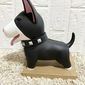ー大特価ー Doggy 貯金箱 犬 PVCかわいい 癒し インテリア 置物 プレゼント (黒いの子犬) の画像2