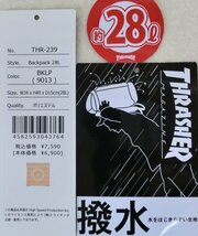 THR-239　THRASHER　スラッシャー　p8235od　BK/LP　撥水バックパックリュック 　7,590円　28L　GONZ ゴンズ_画像9