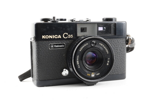 ★訳あり大特価★ KONICA C35 FLASH MATIC ブラック #J415