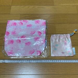 スターバックス　ポーチ(桜) 巾着袋(桜) 限定品