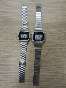 チープカシオ 腕時計 CASIO デジタル カシオ レトロ チプカシ デジタル腕時計B650w b640w 二個セット