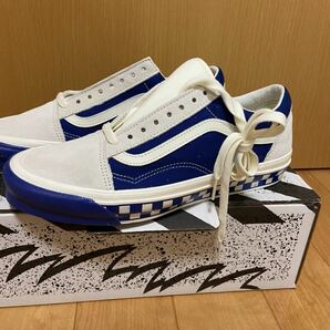 完売品 新品未使用品 VANS OG OLD SKOOL LX 27.0 ブルーの画像2