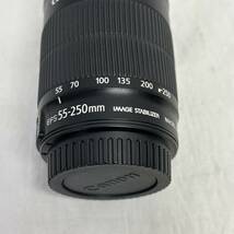 Canon　キャノン　望遠ズームレンズ　EFS 55-250mm　MACRO 0.85m/2.8ft　1:4-5.6 IS STM　レンズ　一眼カメラ　ZOOM LENS　一眼レフ_画像7