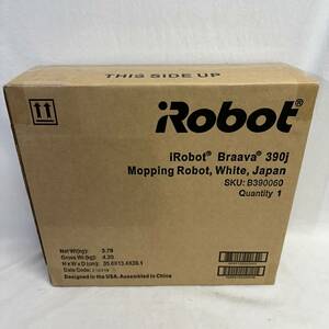 【未開封・新品】　iRobot　アイロボット　Braava　390J　ブラーバ　水拭き　乾拭き　ホワイト　床拭きロボット　お掃除ロボット