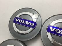 309】 即決 VOLVO ボルボ 純正 ホイール センターキャップ 4個 ホイールキャップ 64mm グレー 30666913_画像2