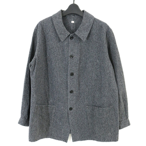 OUTIL 定価52,800円 22SS VESTE THIERS シャンブレーフレンチワークジャケット 2 ウティ