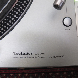 Technics SL-1200MK3D Tern Table Silver テクニクス ターンテーブル レコードプレイヤー オーディオ 音響 機器 DJ機材の画像10