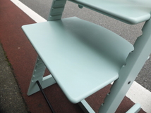 STOKKE Tripp Trapp Chair ストッケ トリップトラップ ベビーセット付き ソフトミントチャイルドチェア 高さ調整チェア ベビーチェア_画像9