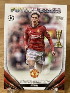 Alejandro Garnacho 2023-24 Topps UEFA Club Competitions Insert Soccer 