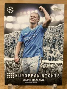 Erling Haaland 2023-24 Topps UEFA Club Competitions Insert Soccer 