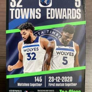 Towns/Edwards 2023-24 Panini Top Class Synergy Timberwolves NBA Basketballの画像2