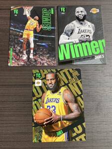 3枚Set Lebron James 2023-24 Panini Top Class Base/Winner/Holo Giants NBA Basketball レブロンジェームズ