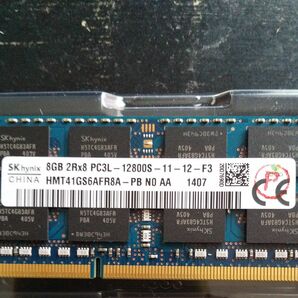 ノートPC用 メモリ 8GB PC3L-12800S SK hynix