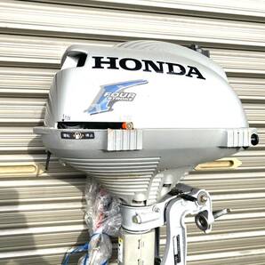 HONDA 船外機 2馬力 ホンダ BZBF 小型船舶パーツ FOUR STROKE  ジャンク品 現状品(B3581)の画像5