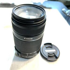 防湿庫保管品 Canon キャノン カメラ レンズ ES-S 55-250mm 1:4-5.6 IS Ⅱ (B3667)の画像1