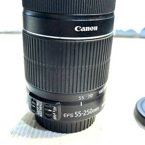 防湿庫保管品 Canon キャノン カメラ レンズ ES-S 55-250mm 1:4-5.6 IS Ⅱ (B3667)の画像3