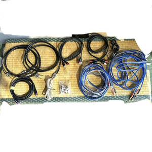  audio cable speaker cable banana socket wiring summarize (B3910)